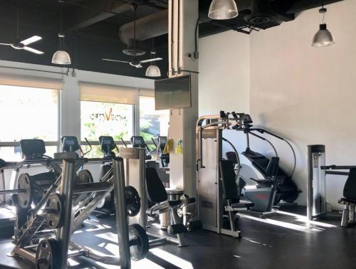 Workouts at the local gym