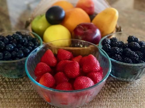 Fresh Fruits from the local Organic Market